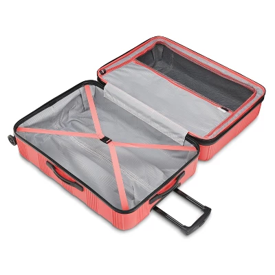 American Tourister NXT Checkered Hardside Carry On Spinner Suitcase 3 American Tourister NXT Checkered Hardside Carry On Spinner Suitcase - Image 3