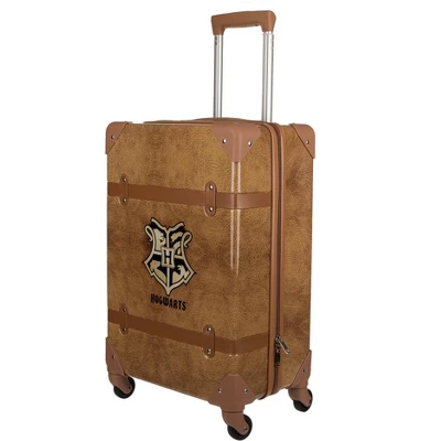 20" Harry Potter ABS Trunk Luggage, Brown With Crest OSFA 1 20" Harry Potter ABS Trunk Luggage, Brown With Crest OSFA