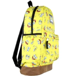 Nickelodeon SpongeBob SquarePants Face Expressions All Over Print Backpack Yellow -Vera Bradley || Rockland || Disney Shop GUEST ec46c6f7 ba6e 48ee ad93 e783775b3d6f