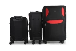 Zoe Soft Shell Lightweight Expandable 360 Dual Spinning Wheels Combo Lock 28", 24", 20" 3 Piece Luggage Set -Vera Bradley || Rockland || Disney Shop GUEST efe63154 962a 4aab ae1c 73a0f0eac763