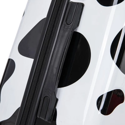 InUSA PRINTS Lightweight Hardside Checked Spinner 3pc Luggage Set - Cow 6 InUSA PRINTS Lightweight Hardside Checked Spinner 3pc Luggage Set - Cow - Image 6