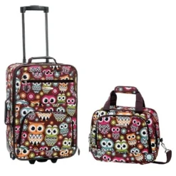 Rockland Fashion 2pc Softside Luggage Set -Vera Bradley || Rockland || Disney Shop GUEST fac0cdc5 1455 41fd ad65 3f0b59b4160b